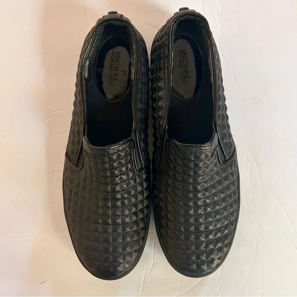 Michael Kors Leather Pratt Slips-On Loafers Size 8.5